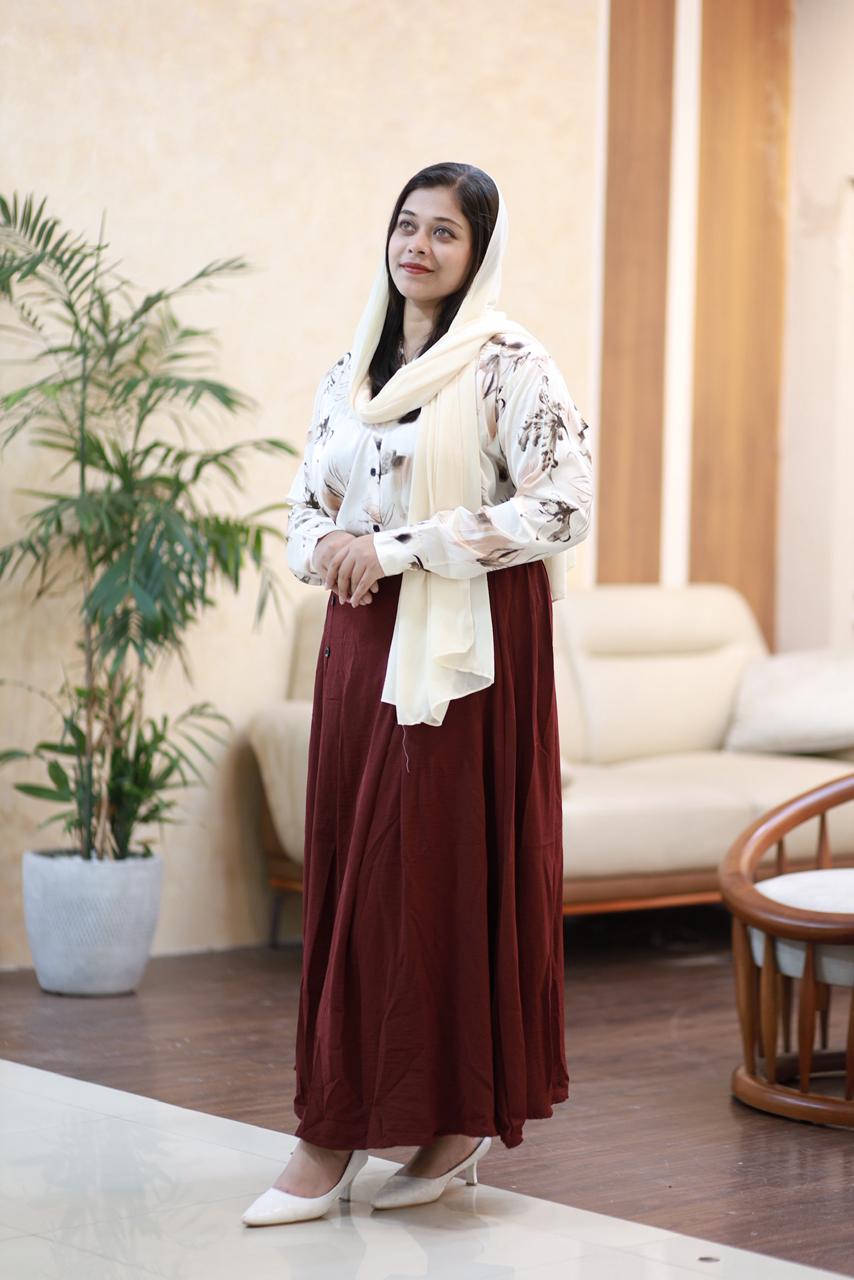 ✨ New Stylish Top &amp; Skirt Set – Premium Imported Fabric ✨