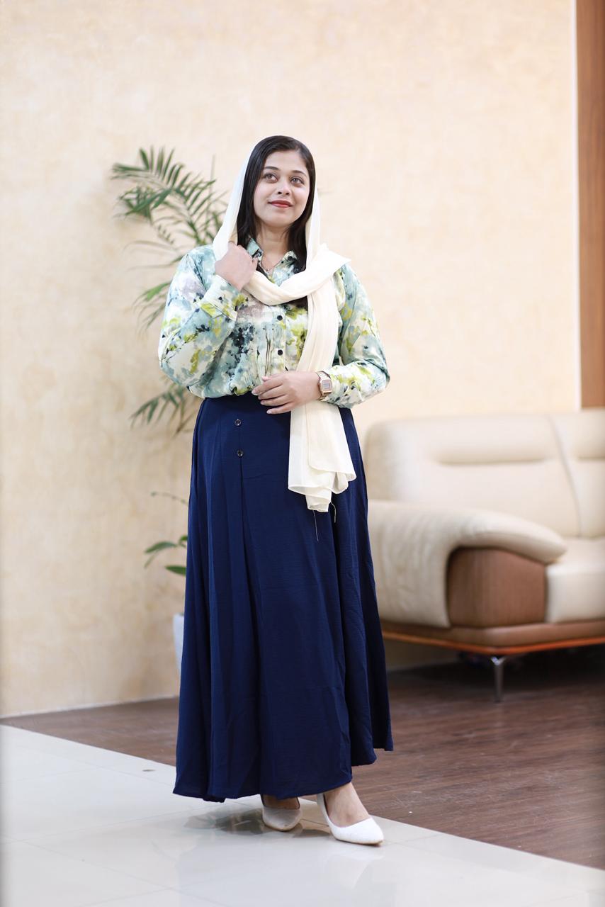 ✨ New Stylish Top &amp; Skirt Set – Premium Imported Fabric ✨