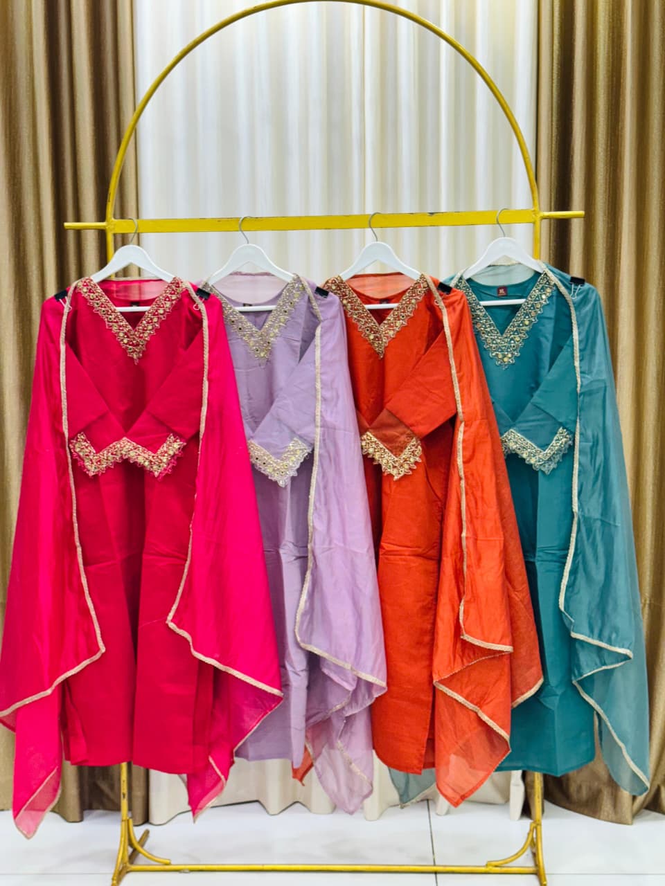 ✨ Newly Arrived Party Wear – Premium Mulchanderi Fabric ✨