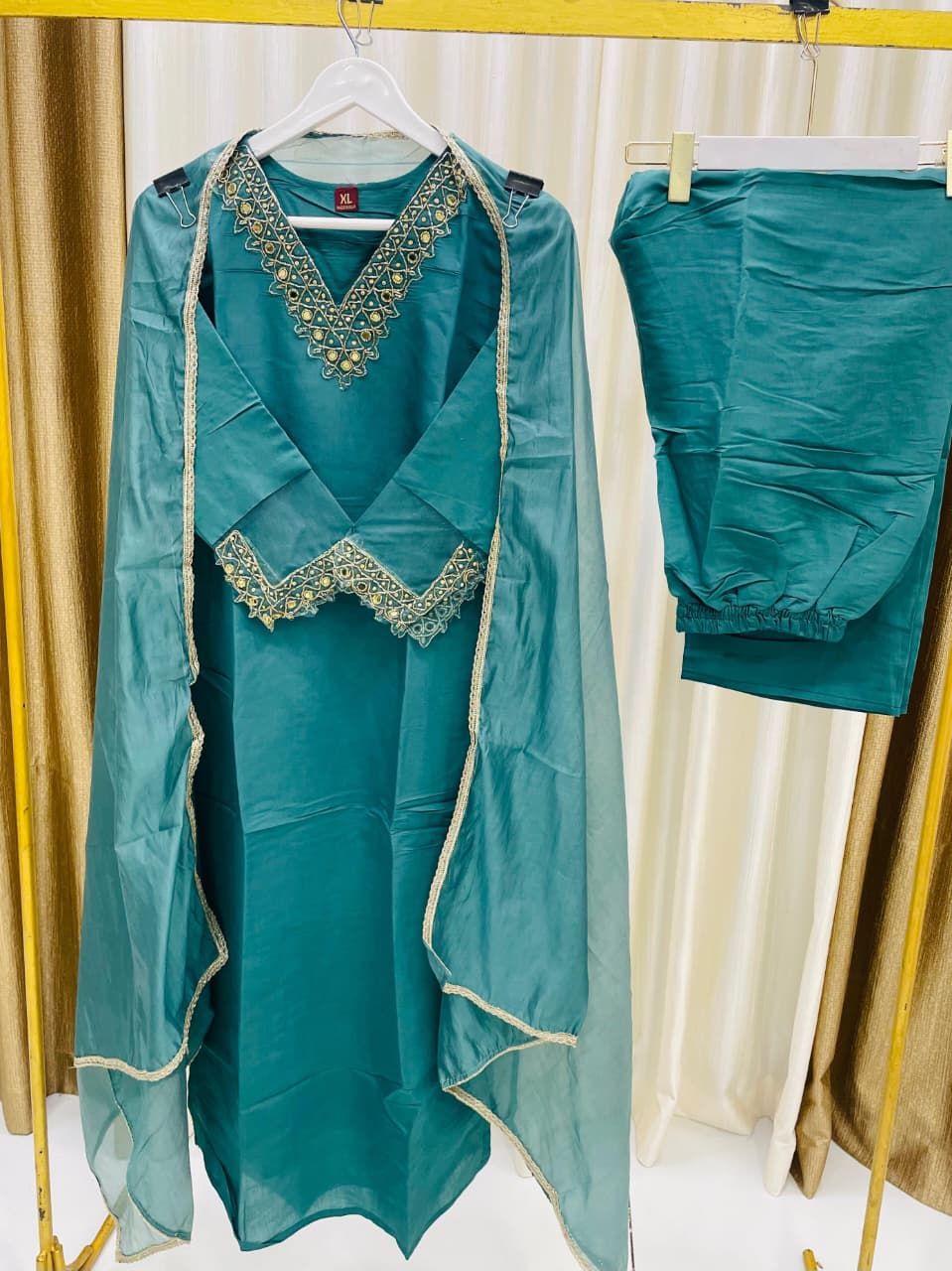 ✨ Newly Arrived Party Wear – Premium Mulchanderi Fabric ✨