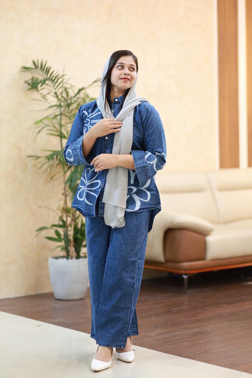 New Stylish Denim Co-ord Set